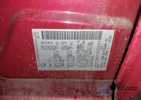 2023 Nissan Rogue Sv Fwd from USA, damaged, VIN 5N1BT3BA1PC870593